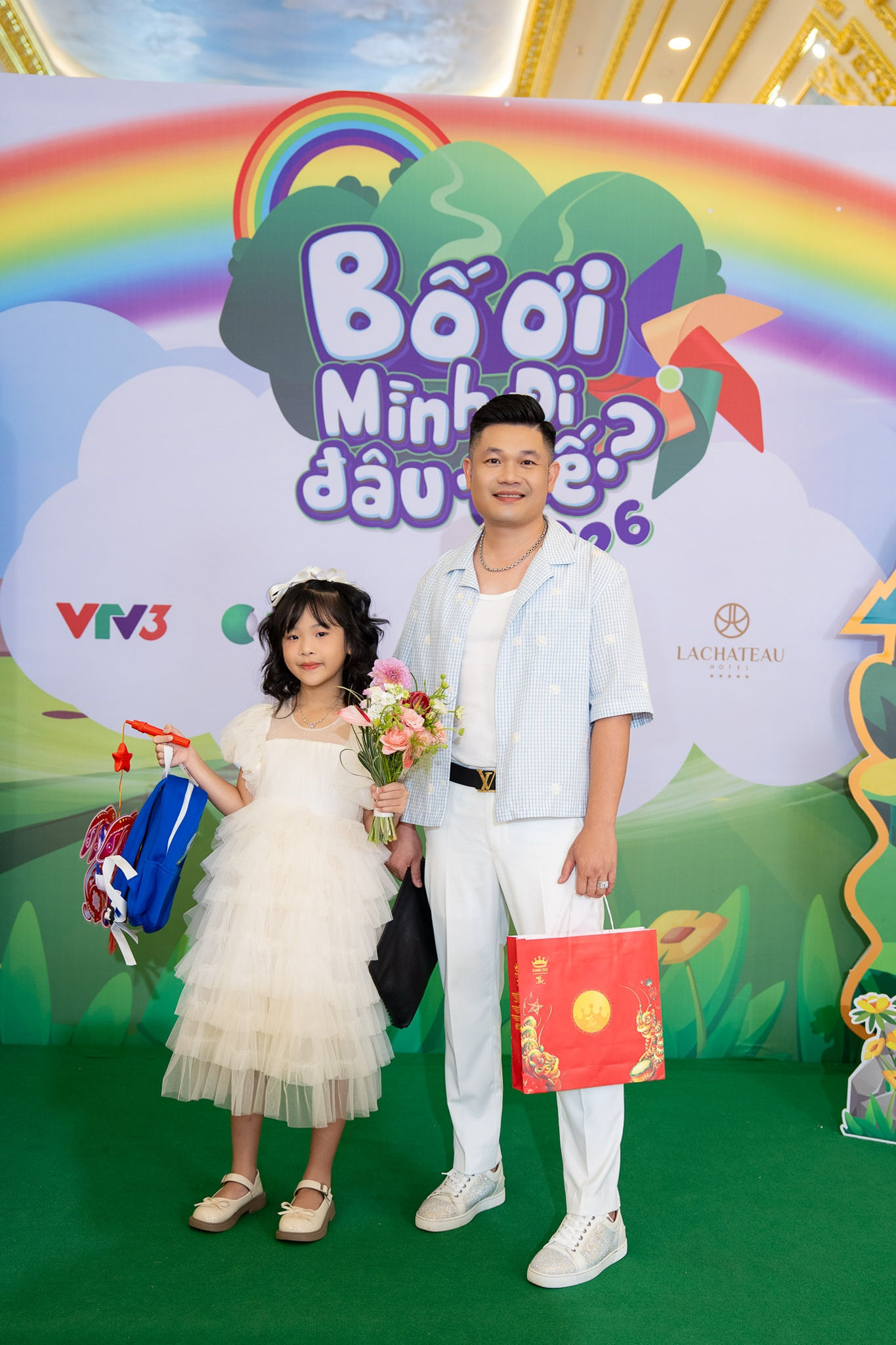 Bố Cường Cá và bé Thỏ