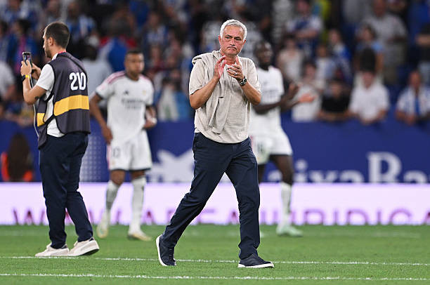 HLV Jose Mourinho trong ngày tái xuất đấu trường La Liga cùng Real Madrid