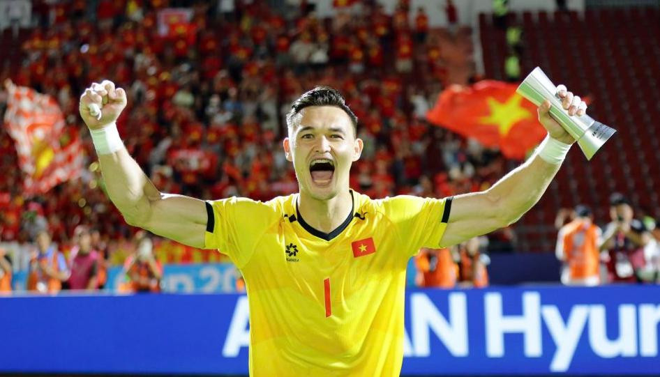 Patrik Lê Giang tỏa sáng trong trận đấu với Thái Lan