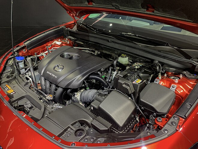 Khối động cơ Skyactiv-G 2.0L trên Mazda CX-30