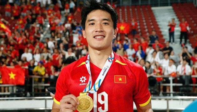 Tiền đạo trẻ Nguyễn Ngọc Mỹ kiên nhẫn chờ cơ hội ra mắt