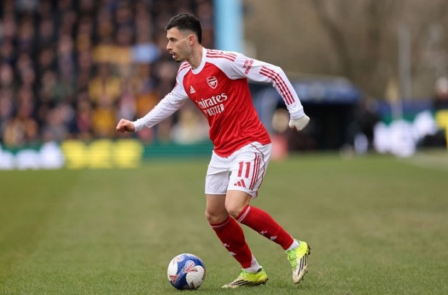 Gabriel Martinelli có thể chia tay Arsenal trong những ngày tới.
