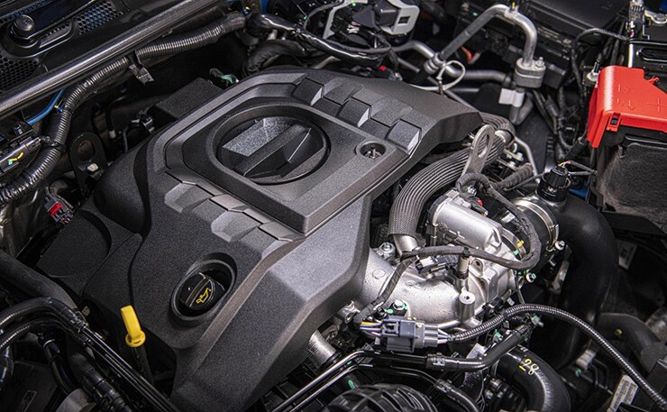 Khối động cơ vận hành của Ford Everest