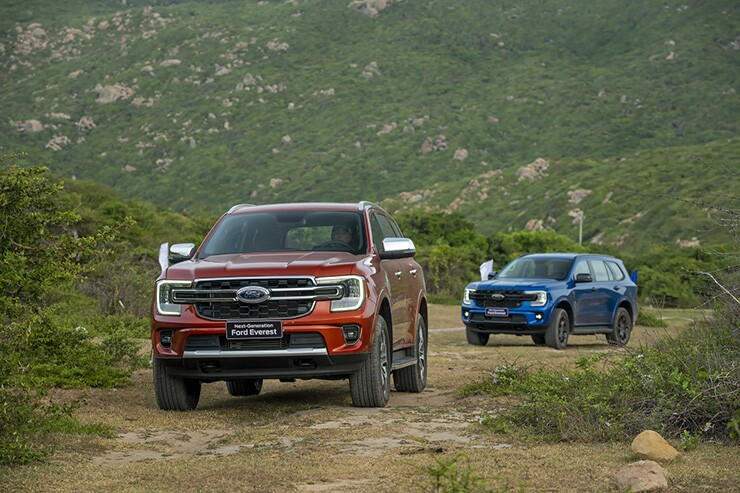 Thiết kế tổng thể xe Ford Everest
