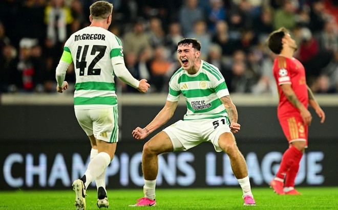 Celtic từng có thời điểm dẫn trước LASK tới 4 bàn thắng