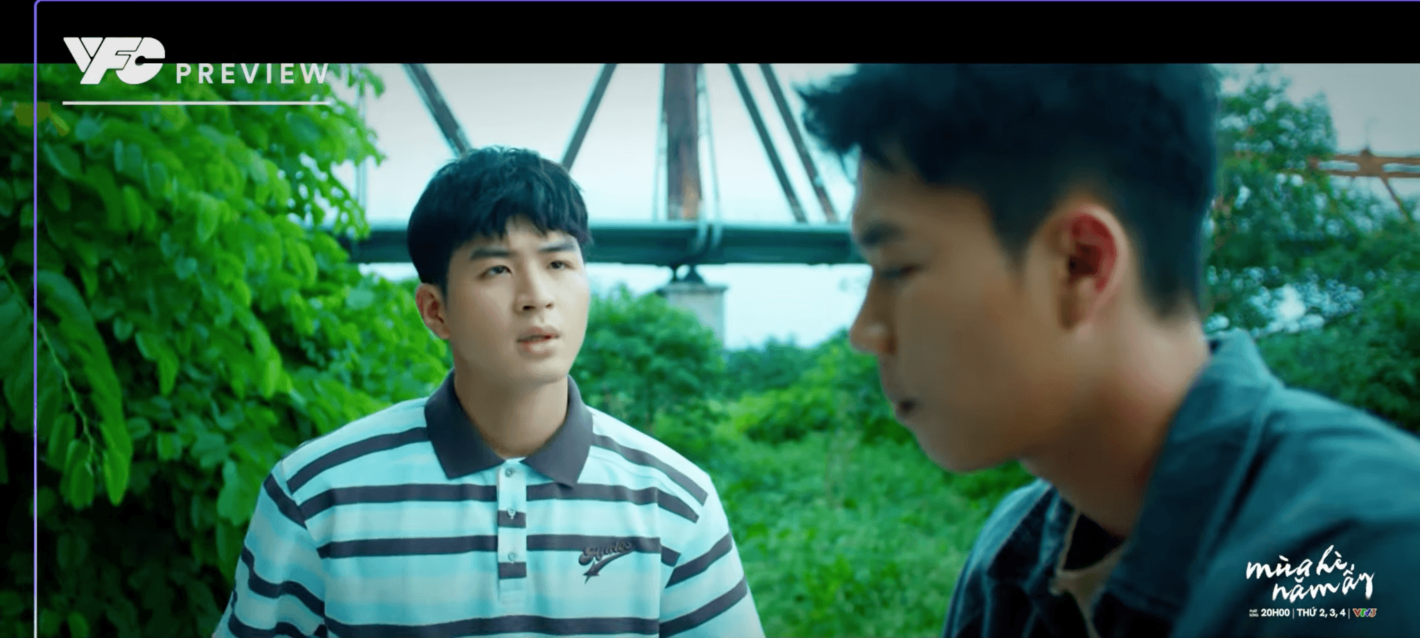 Khánh nhờ Tùng che giấu tội giúp Phương trong tập 10 phim Mùa hè năm ấy
