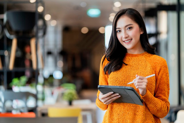 Kim Ngưu mang phong cách đơn giản nhưng tinh tế và phong thái điềm đạm