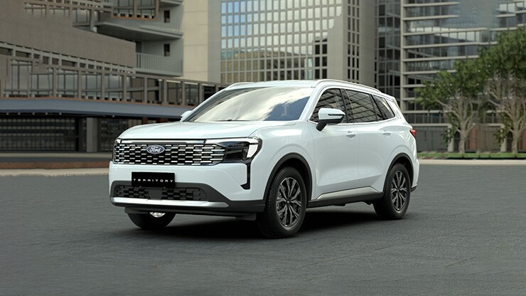 Thiết kế tổng thể năng động của Ford Territory