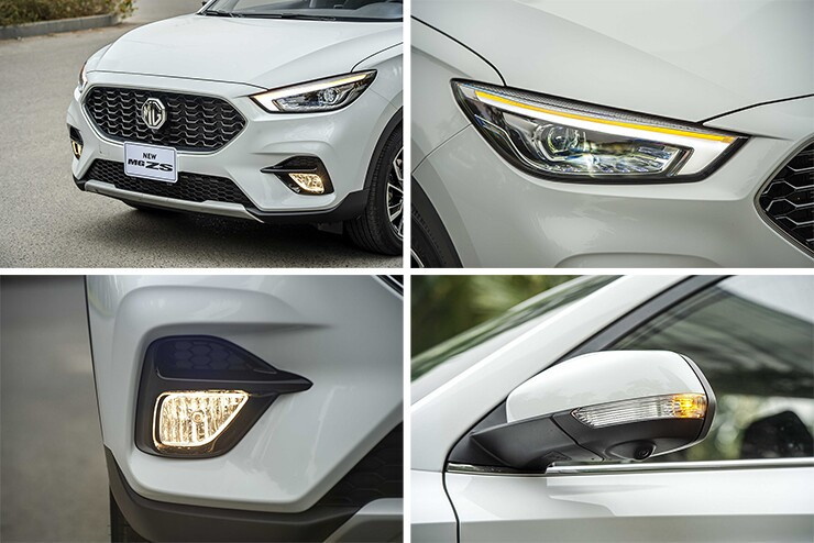 Thiết kế đầu xe MG ZS