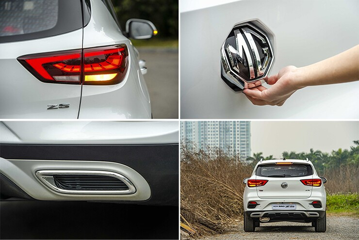 Thân xe và mâm hợp kim MG ZS