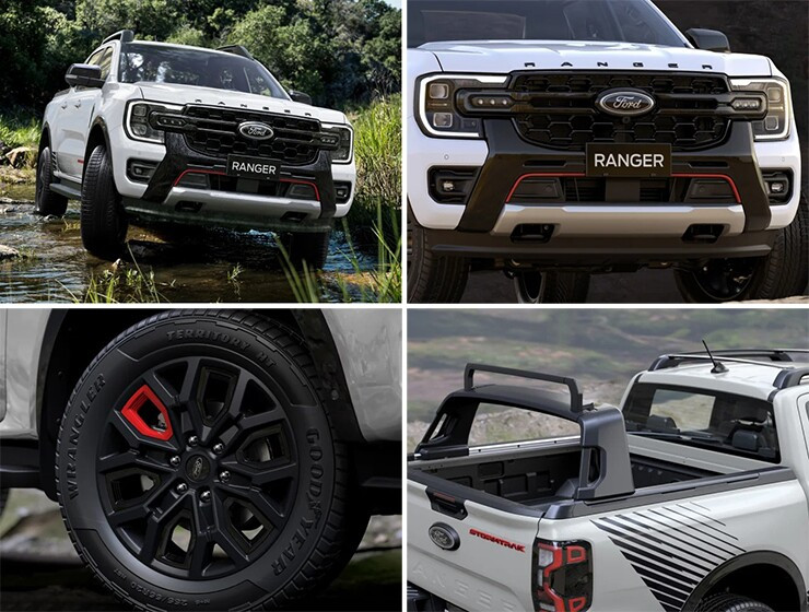 Thùng hàng và đuôi xe Ford Ranger