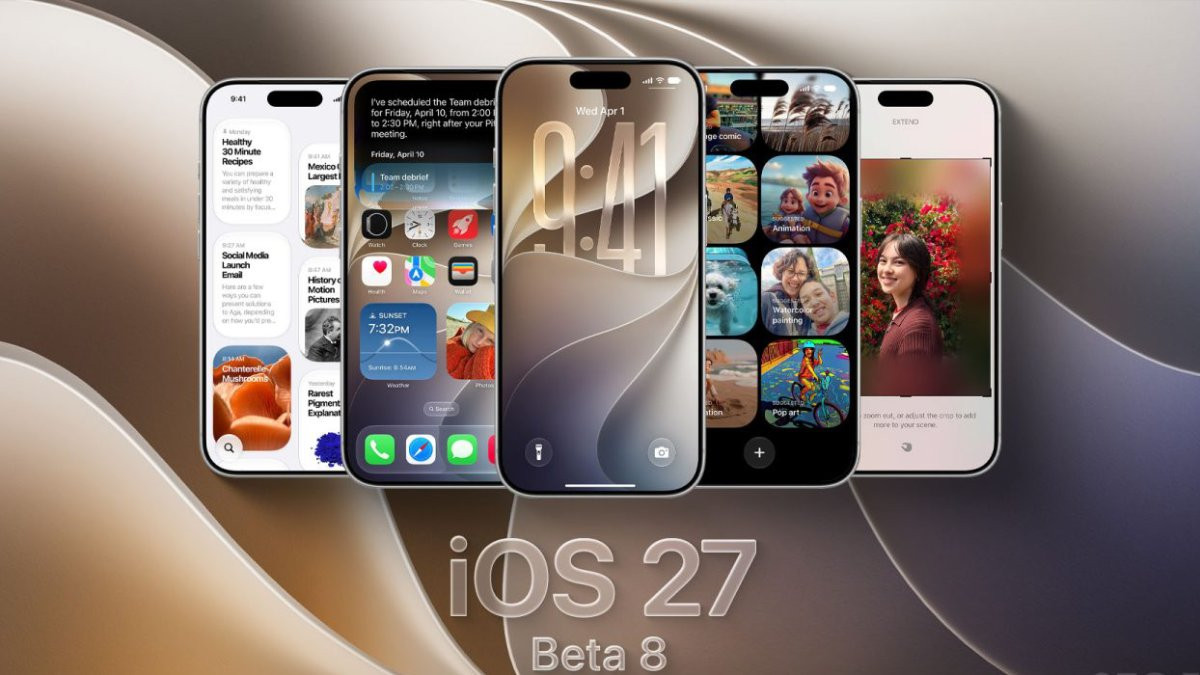 Apple phát hành iOS 27 beta 8 cho các nhà phát triển