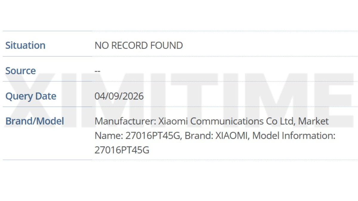Lộ diện thông tin dòng Xiaomi 18T trên hệ thống cơ sở dữ liệu