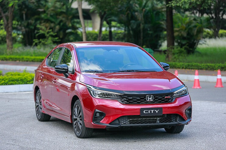 Honda City sở hữu kiểu dáng hiện đại và năng động