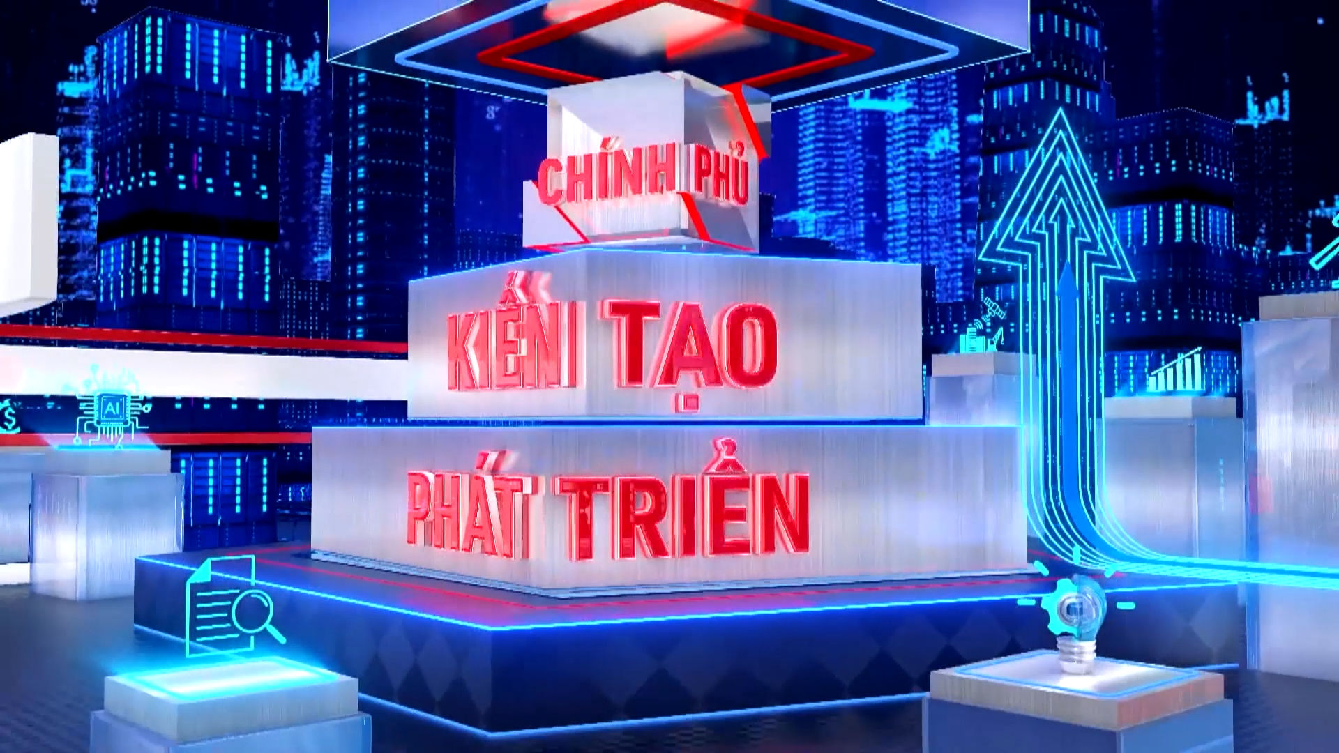 Quy trình sản xuất đồ họa và dữ liệu cho các chương trình Thời sự