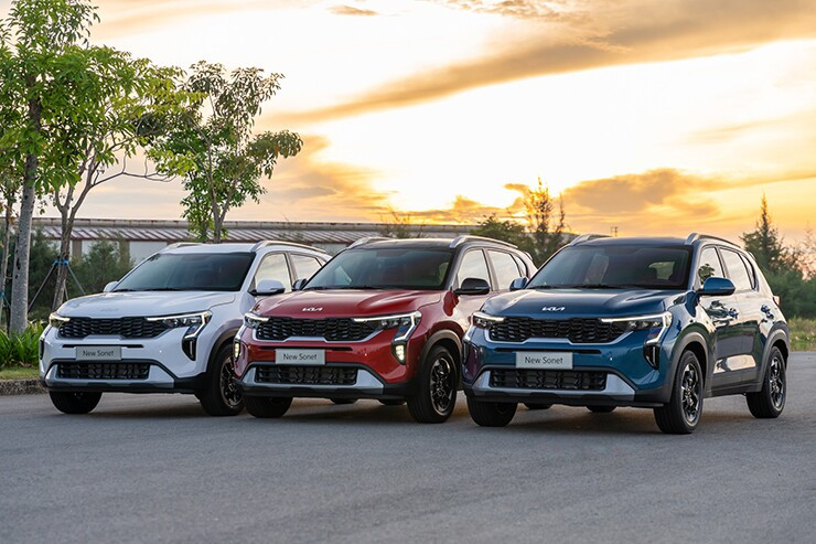 KIA Sonet sở hữu vóc dáng năng động, phù hợp đô thị