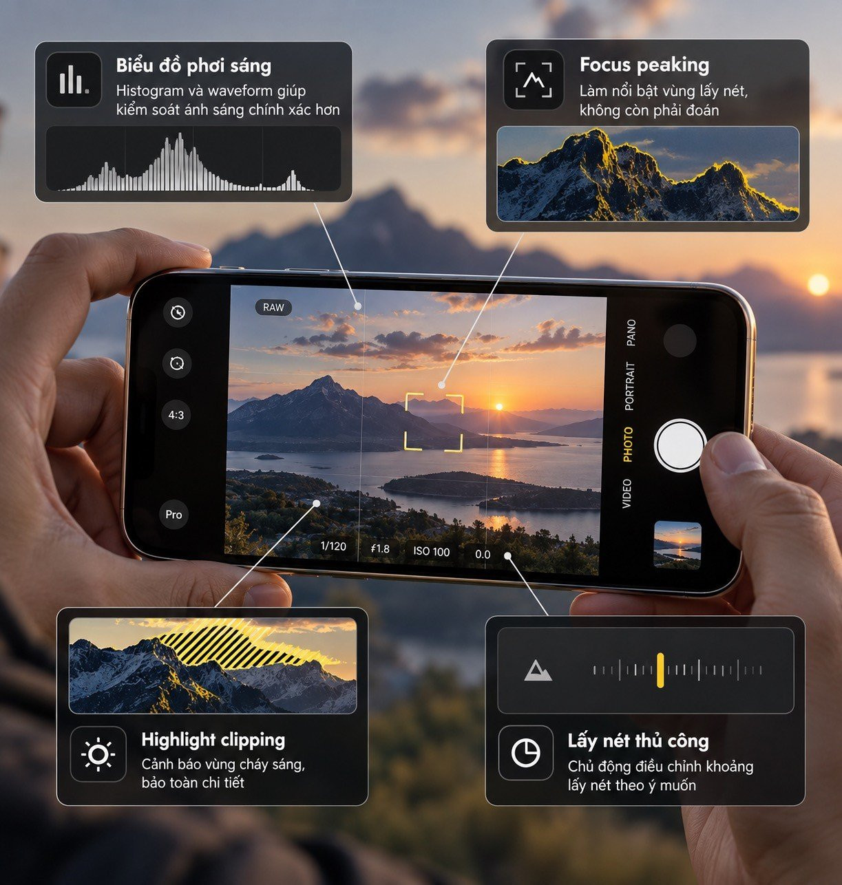 Tính năng camera chuyên nghiệp được hé lộ trên iOS 27