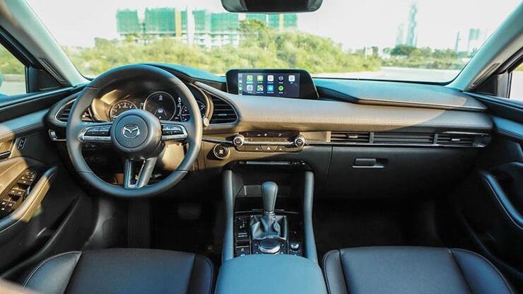 Nội thất Mazda3 sang trọng lấy người lái làm trung tâm