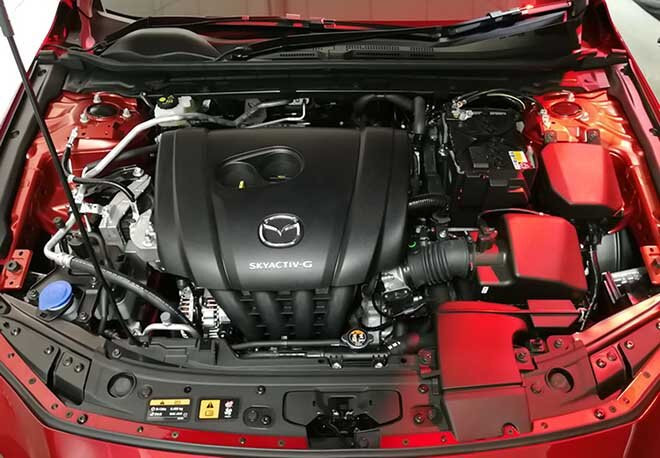 Khối động cơ SkyActiv-G trang bị trên Mazda3