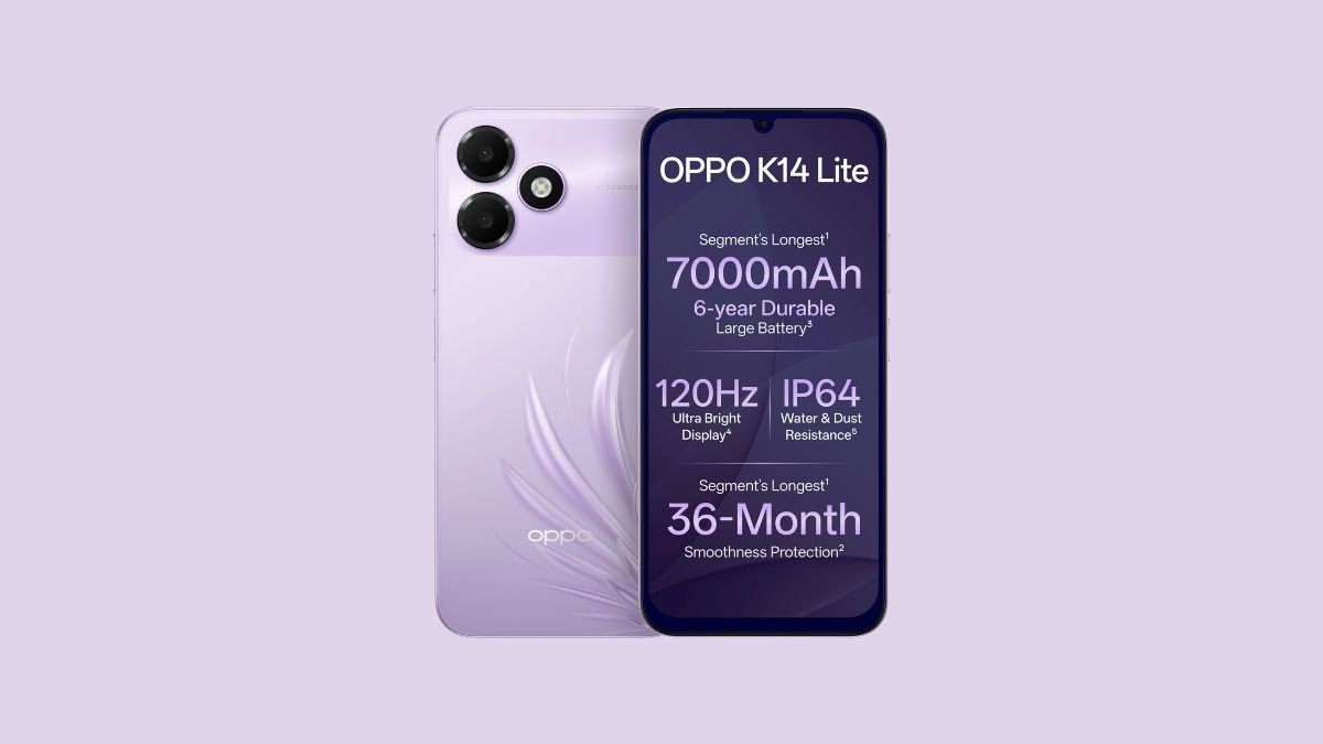 OPPO K14 Lite 4G ra mắt
