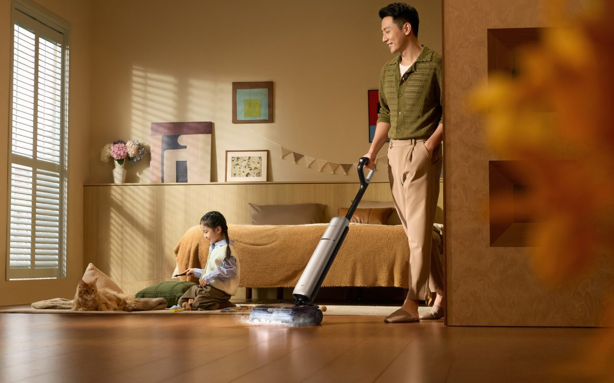 H16 Pro TriForce là máy hút bụi lau sàn đầu tiên của Dreame sở hữu 3 giải pháp làm sạch