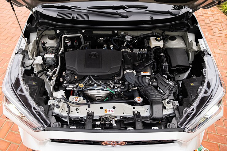 Khoang hành lý rộng rãi trên mẫu SUV Toyota Yaris Cross