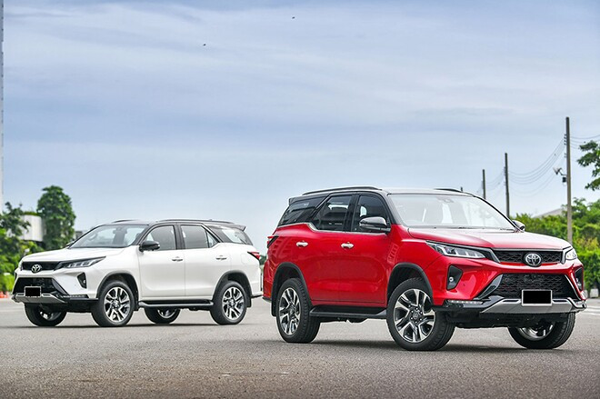 Toyota Fortuner trên đường thử nghiệm
