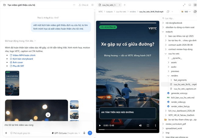 Tạo video bằng AI