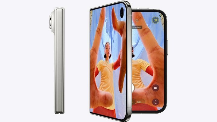 Cơ chế bản lề Precision Hinge với hơn 100 linh kiện cơ khí trên iPhone Duo