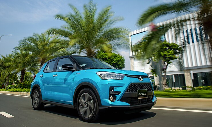 Toyota Raize vận hành linh hoạt trong đô thị