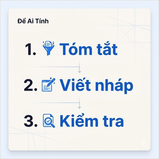 Slide 1 thể hiện nội dung bước đầu tiên