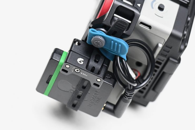 Cấu tạo ngàm kẹp Bright Tangerine Universal Timecode Mount
