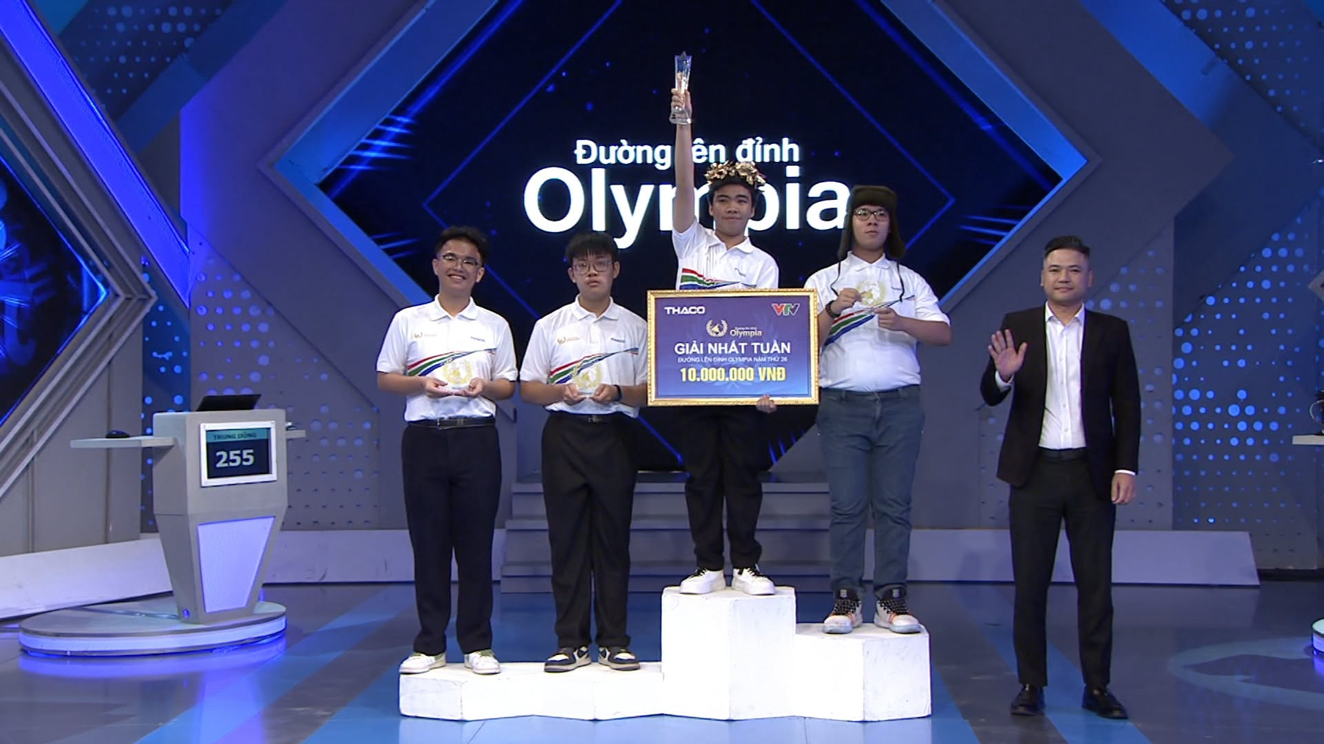 Đoàn Trung Dũng giành vòng nguyệt quế Đường lên đỉnh Olympia tuần này