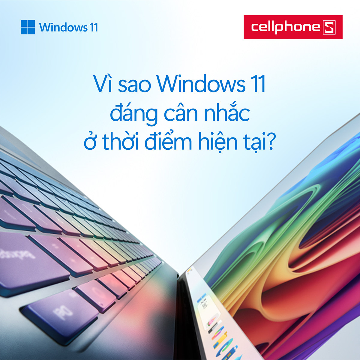 Laptop hoạt động với các giải pháp an ninh trên hệ điều hành Windows 11