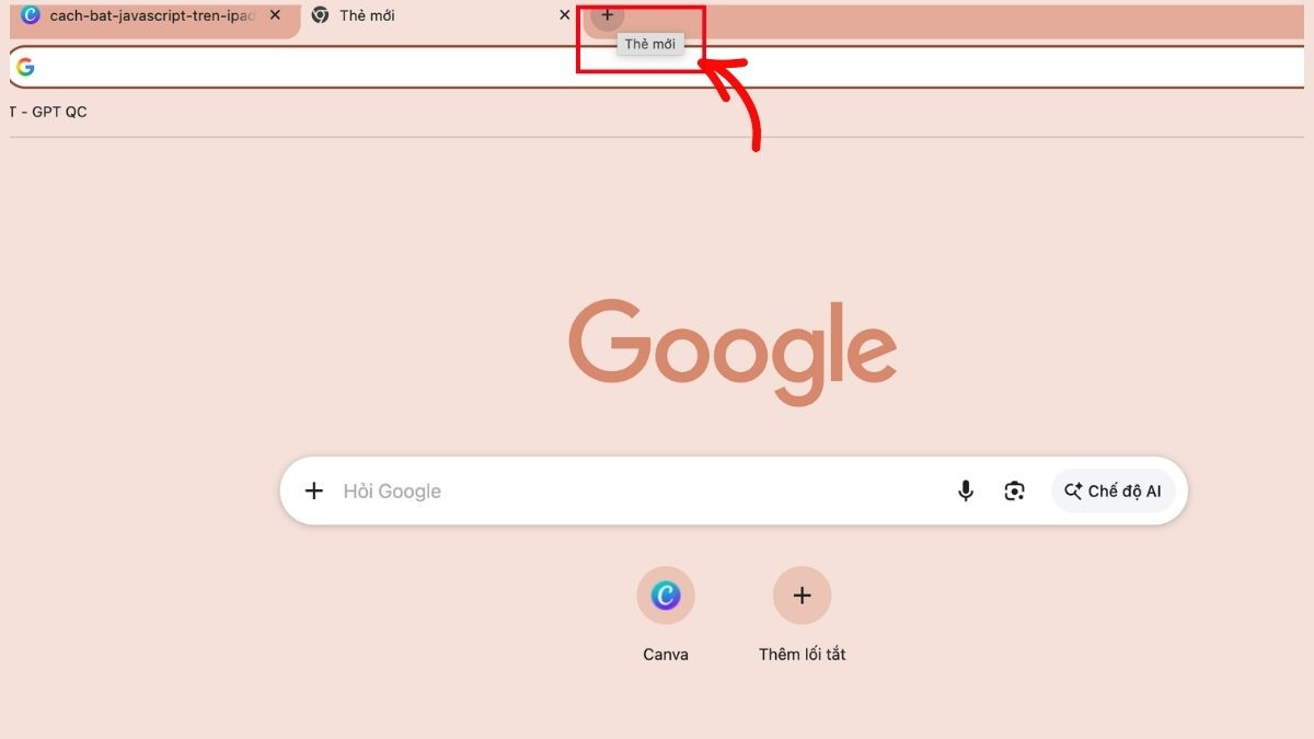 Sửa lỗi web không chạy JavaScript trên iPad