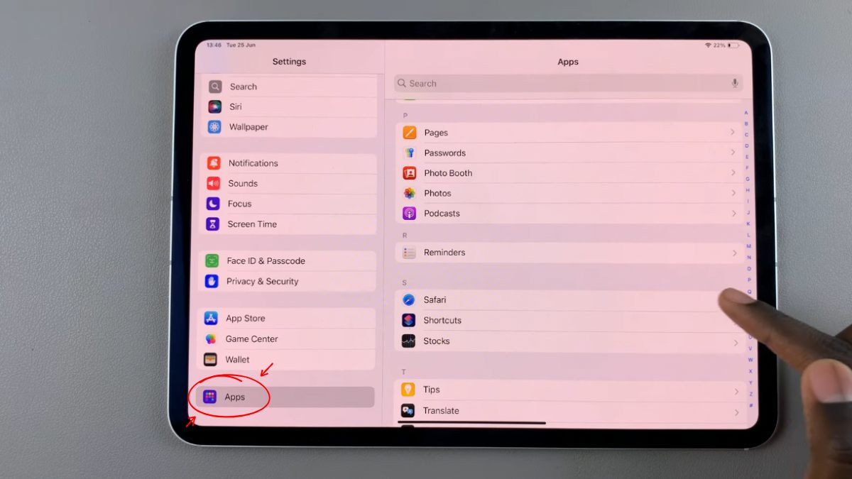 Cách bật JavaScript trên iPad trên Safari