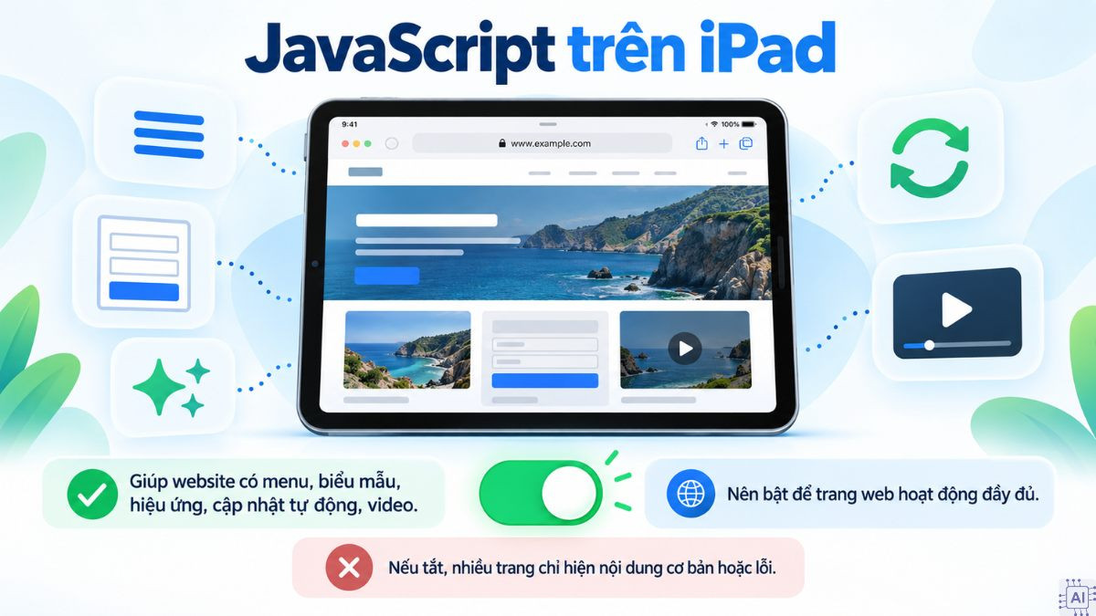 JavaScript trên iPad là gì