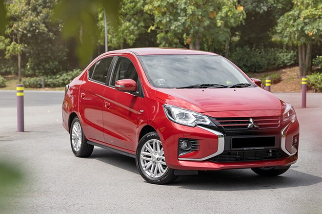 Mitsubishi Attrage phiên bản mới nhập khẩu nguyên chiếc từ Thái Lan