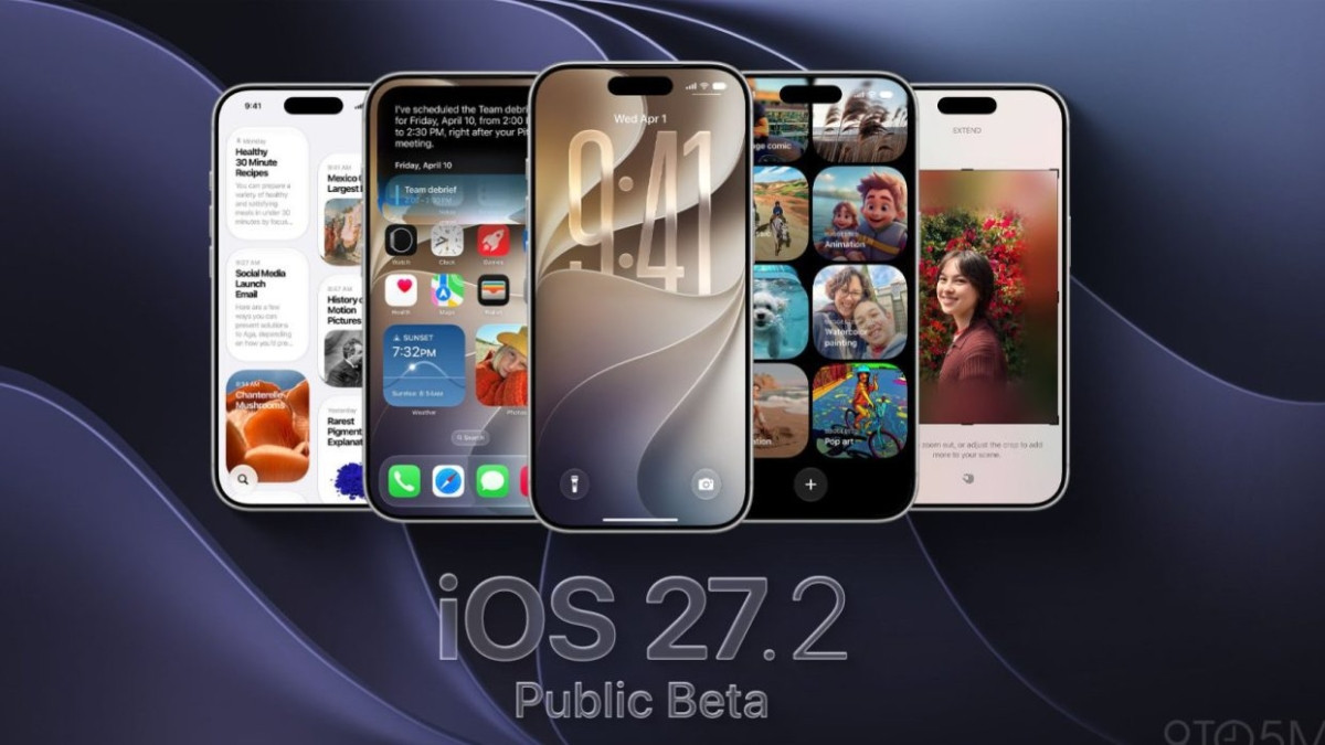Apple vừa phát hành iOS 27.2 public beta 2