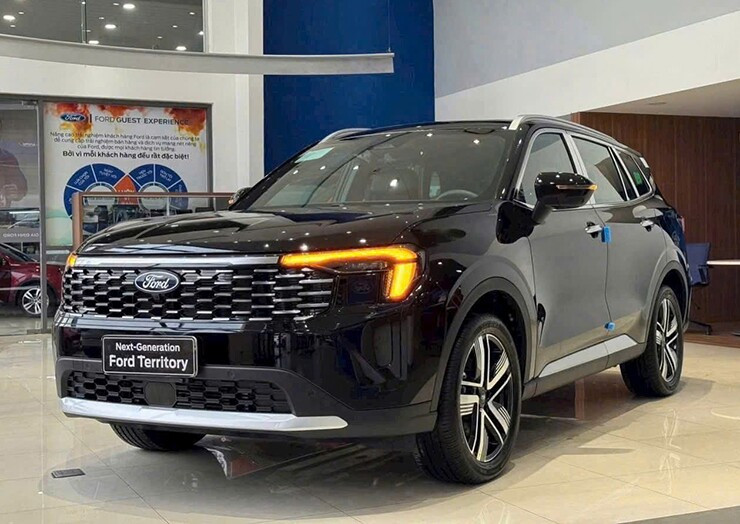 Thiết kế tổng thể năng động của Ford Territory