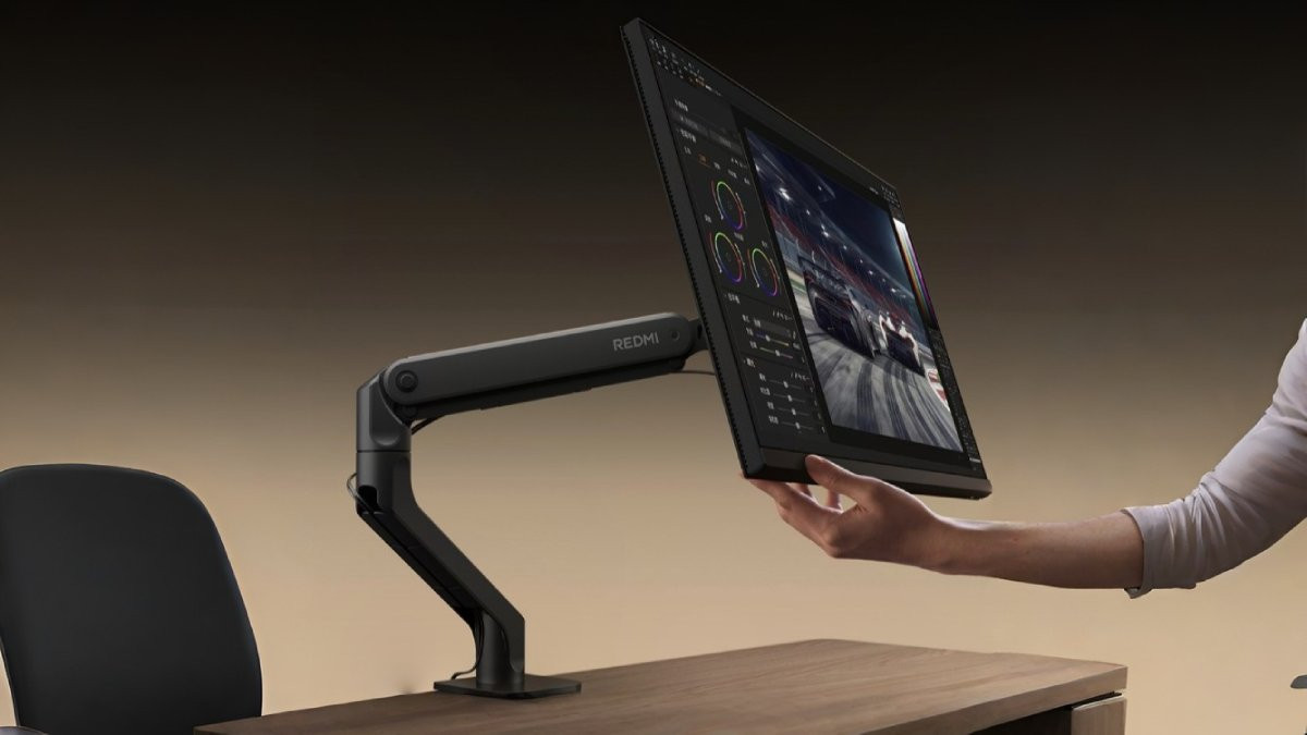 REDMI Monitor Arm có cơ chế lò xo kép bền bỉ