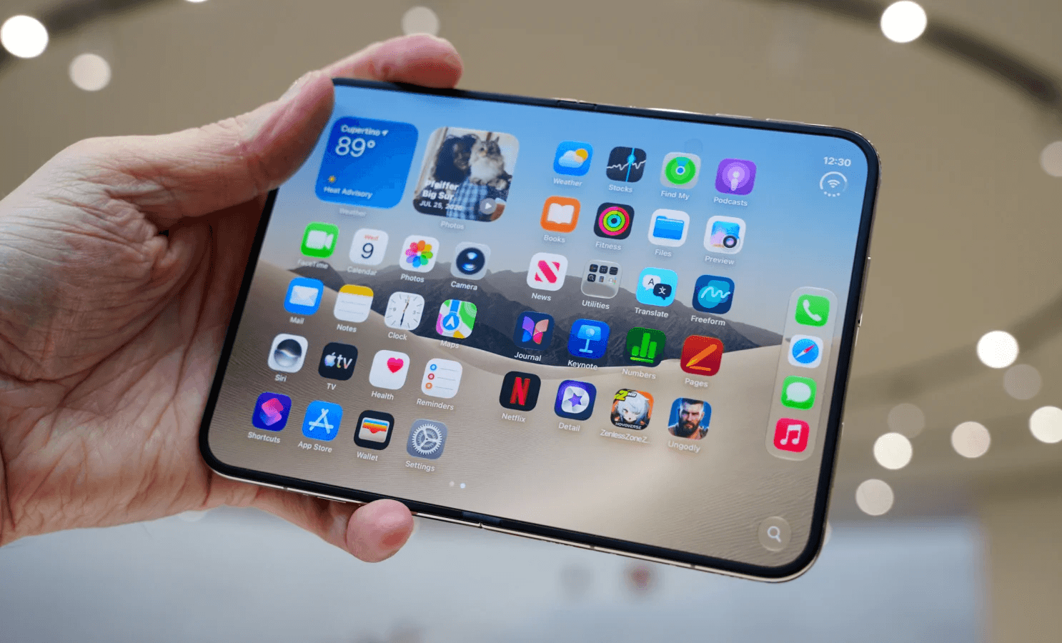 Apple tăng cường trưng bày iPhone Duo tại hệ thống Apple Store