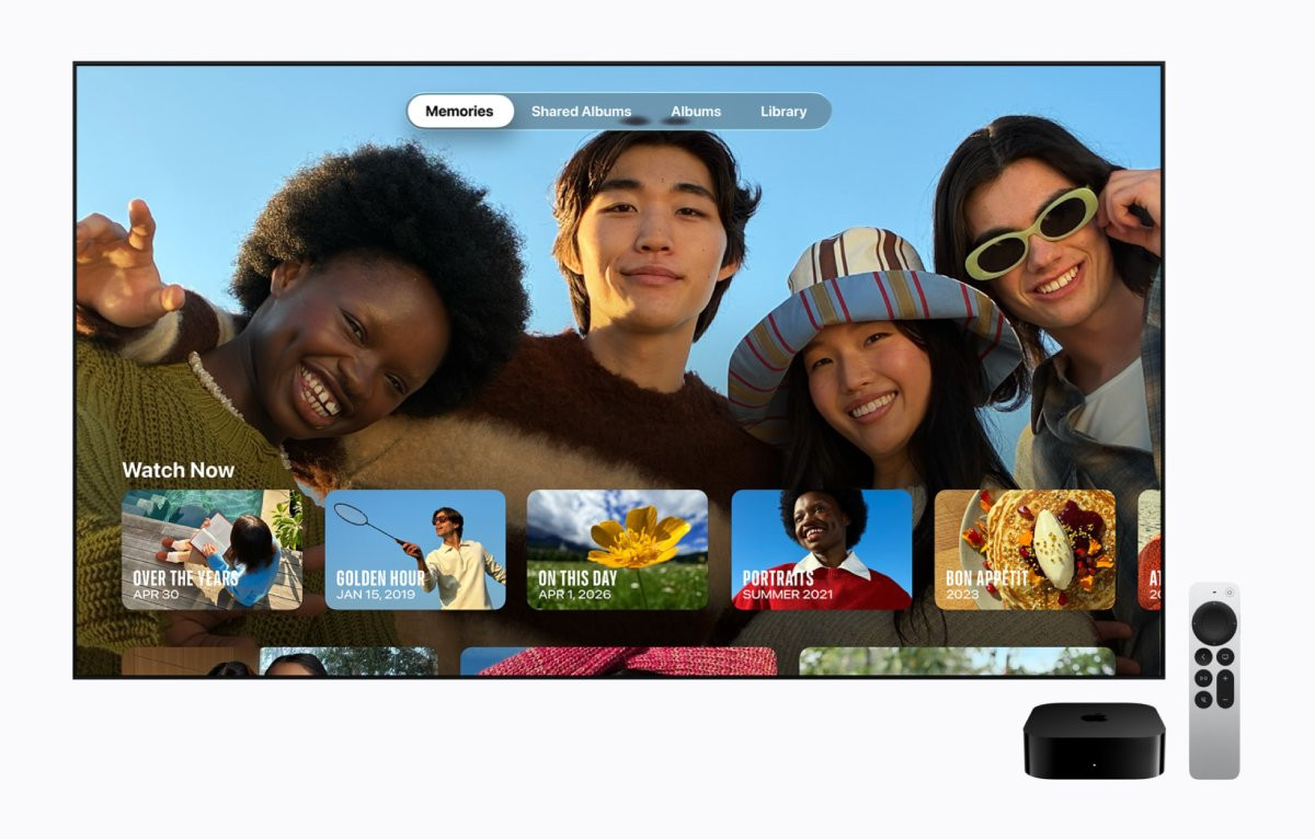 Giờ đây, người dùng có thể tùy chỉnh cách ảnh iCloud của mình hiển thị trên Apple TV.