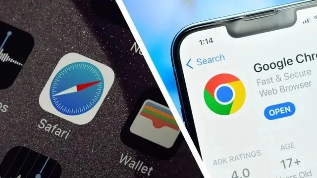 Chiến dịch Switch to Safari khuyến khích người dùng iPhone rời bỏ Google Chrome