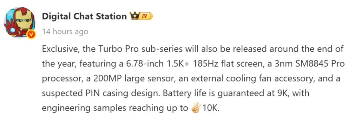 Thông tin cấu hình OnePlus Turbo Pro được tiết lộ