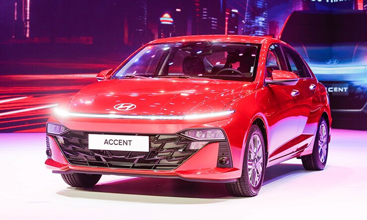 Ngoại hình hiện đại của Hyundai Accent thế hệ mới
