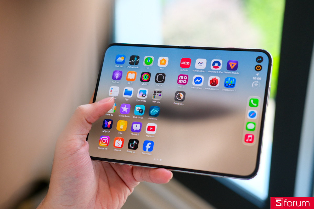 Điện thoại gập Apple có hiệu suất cao cấp