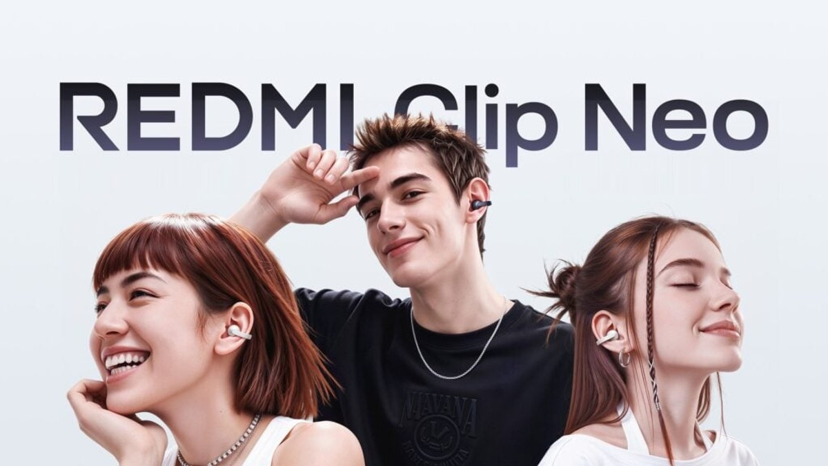 Tai nghe Redmi Clip Neo với thiết kế dạng kẹp open-ear