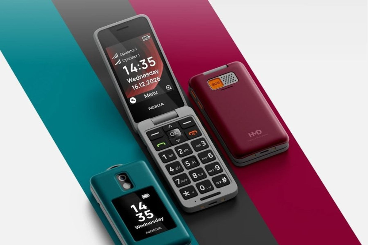 Điện thoại Nokia 2360 Flip ra mắt với thiết kế nắp gập
