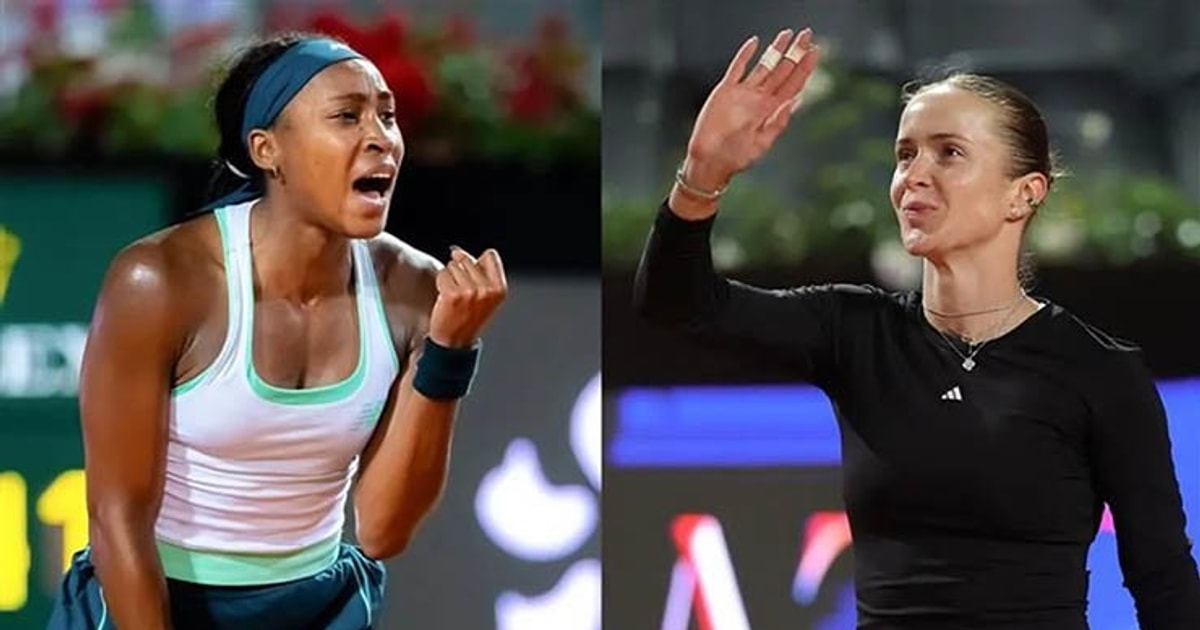 Svitolina quật ng&atilde; Coco Gauff để l&ecirc;n ng&ocirc;i v&ocirc; địch Rome Open ...